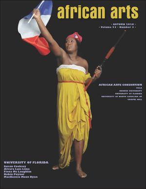cover of african arts